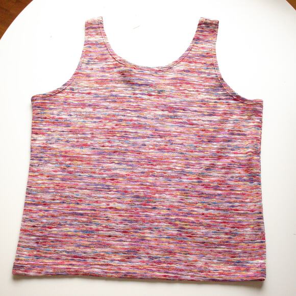 Chico's Multicolor Tank Size 12 - Picture 6 of 6